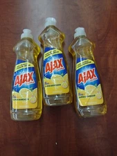 AJAX Super Degreaser Lemon Scented Dish Soap 14 FL OZ. (3 Pack)