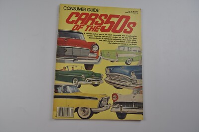 VINTAGE 1978 Classic Car Consumer Guide Cars Of The 50'S - Fall Magazine