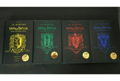 Full Set 28 Books Harry Potter 20th Anniversary House Editions HB 1st-1st  UK