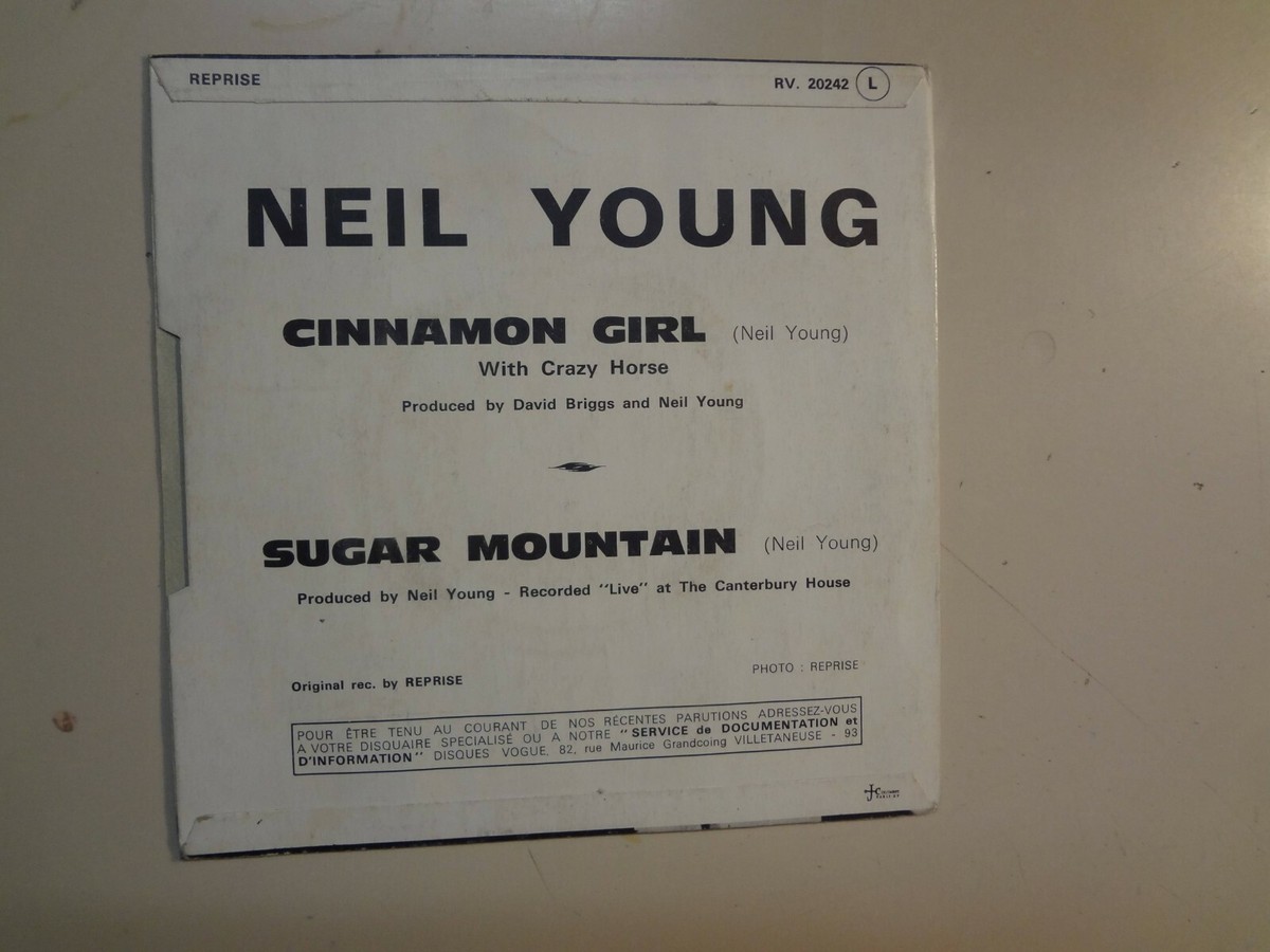 NEIL YOUNG & CRAZY HORSE:Cinnamon Girl-Sugar Mountain-France 7