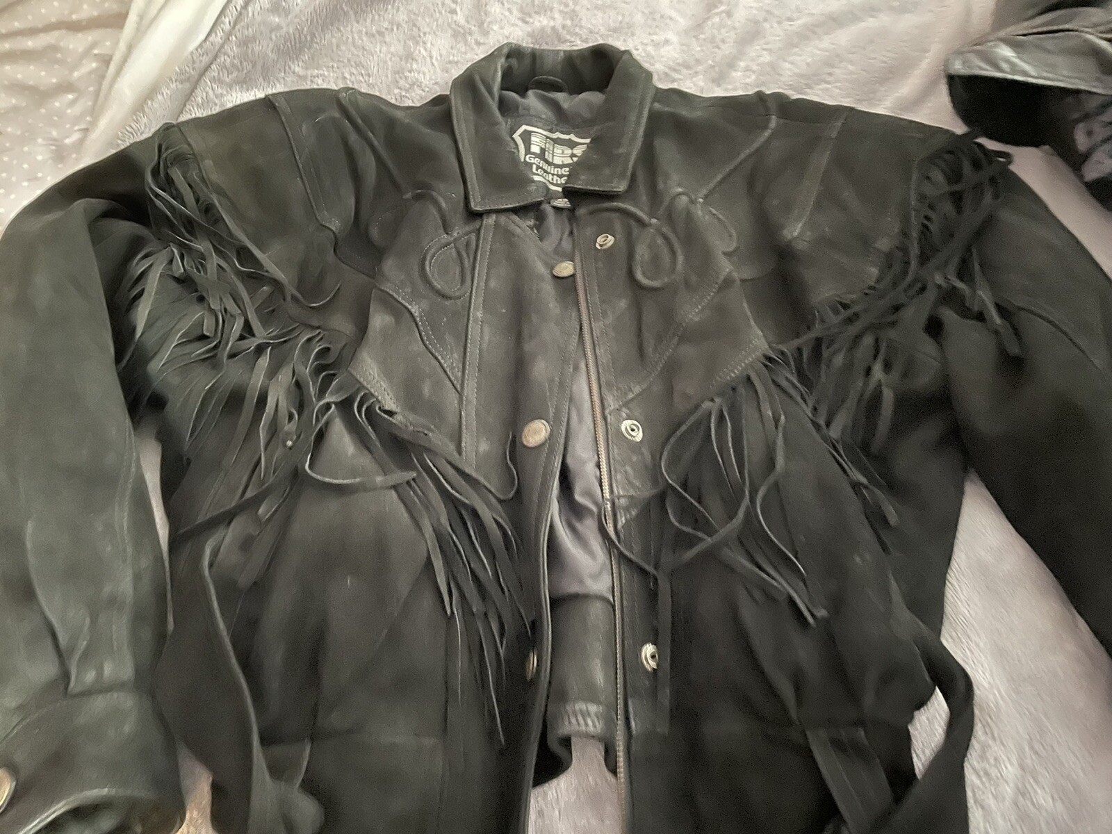 suede jacket - image 1