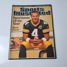 Sports Illustrated Magazine Brett Favre Sportsman of the Year Green Bay 2007 
