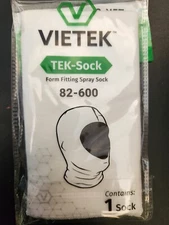 (12 Pk) Vietek Tek-Sock Form Fitting Spray Sock 82-600
