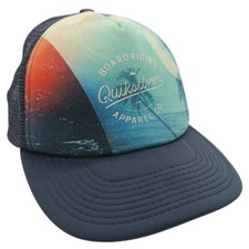 Quiksilver Visionary Trucker Mesh Back Snapback Cap Hat Adult Boardriding