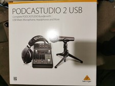 Behringer Podcastudio 2 Usb Boxed Openen But Never Used.