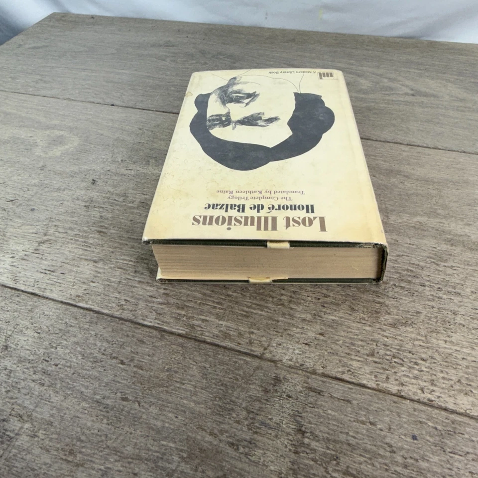 Lost Illusions By Honoré de Balzac 1966 1st Modern Library HC Classic Literature Foto 3 de 4