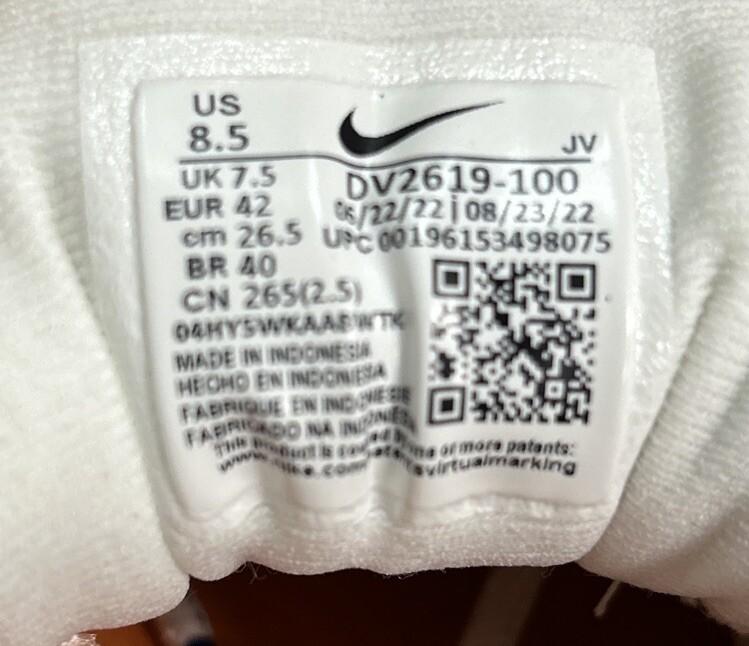 Men's Size 8.5 Nike Air Max 97 'Frank Rudy' Orange White Blue Gum