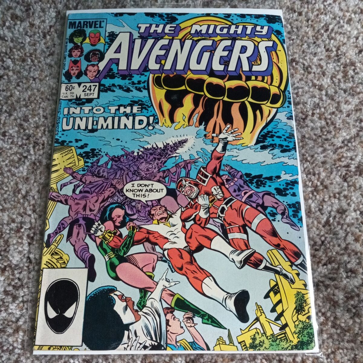 Avengers #247 Star fox eternals Marvel Comics