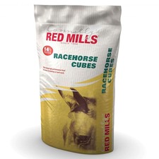 Red Mills Racehorse Cubes 14% 25kg - HORSE & PONY FEED 1.28 per kilo