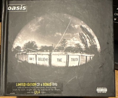 CD Music Digipak OASIS Don't Believe The Truth Ltd Edition Bonus DVD  
