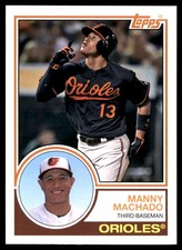 Manny Machado 2015 Topps Archives #242 Orioles MLB READ FREE SHIP AutographDen