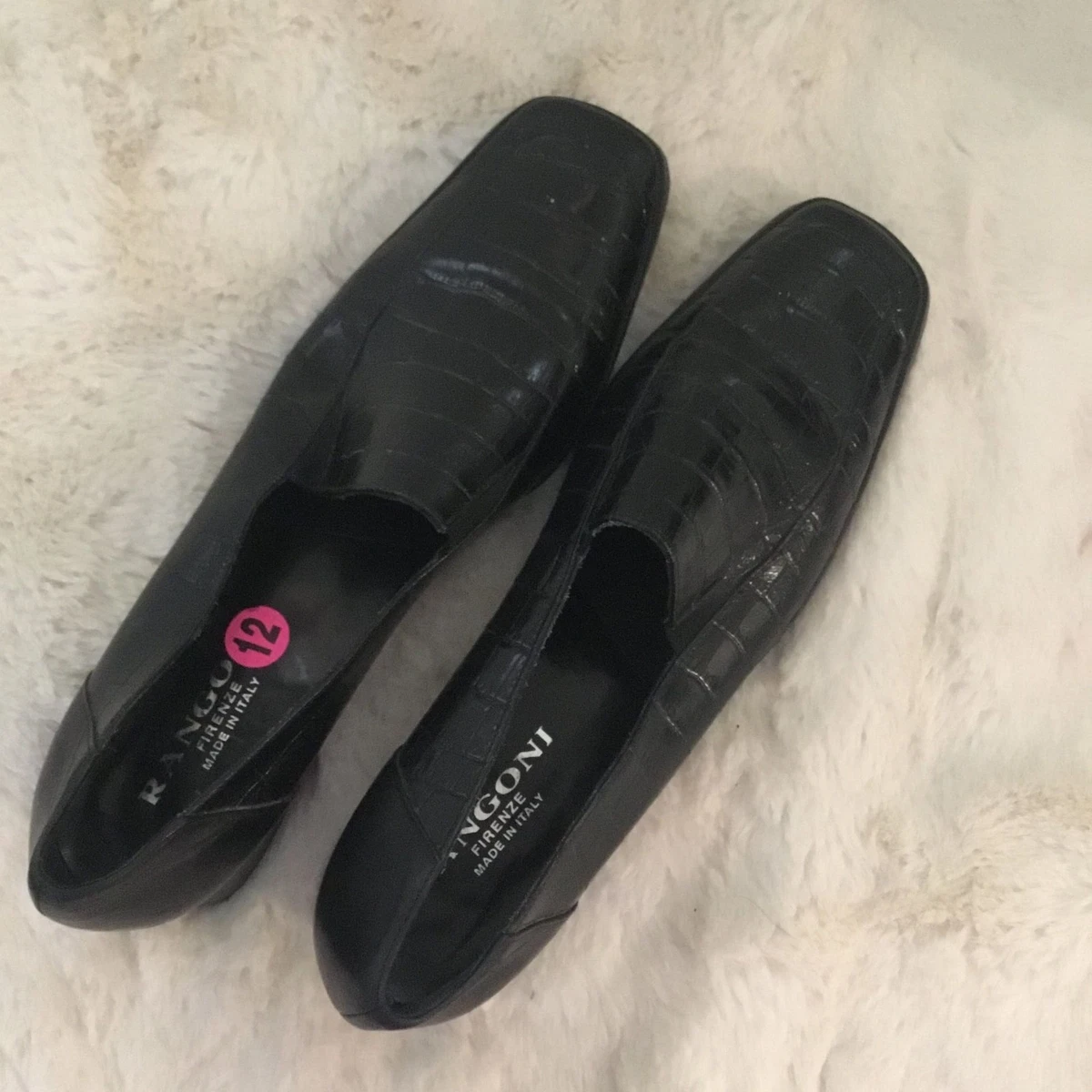 Rangoni Black Studded Loafers. Size 5.5 Amalfi Black Shoes for Women for sale | eBay main image 3