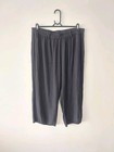 Mela Purdi Black Lightweight Pants Size L / 14 Pockets Classic Relaxed Fit
