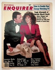 National Enquirer February 16 1982 Robert Wagner Natalie Wood Stefanie Powers