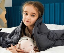 AN Kids Weighted Blanket 7 Pounds 41" x 60", Throw Size Perfect for 60-80 lbs