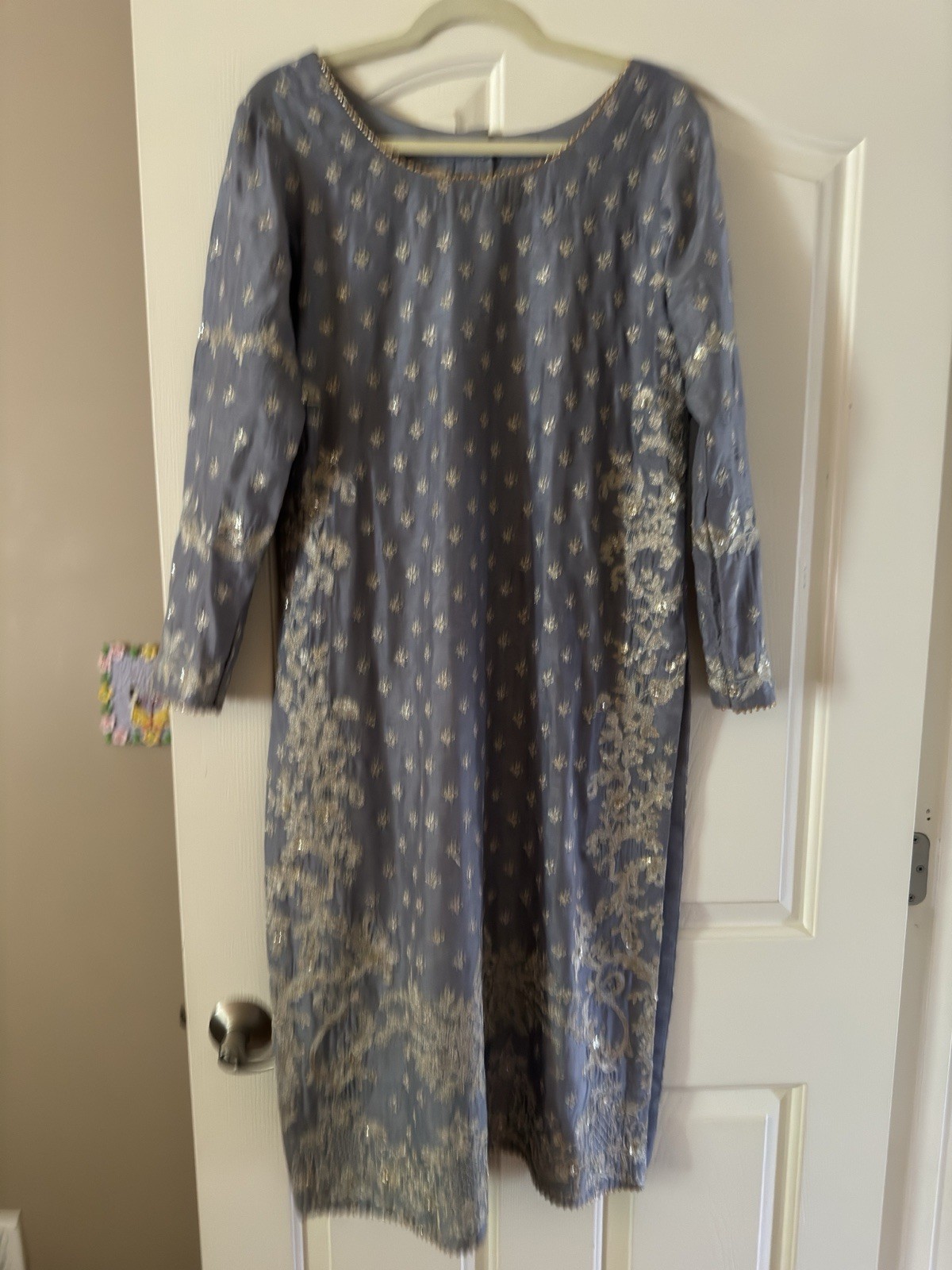 Pakistani Indian Shalwar Kameez 3 Piece Set Desig… - image 8