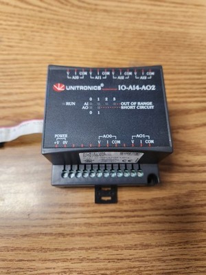 Unitronics IO-AI4-AO2 I/O Expansion Module open box