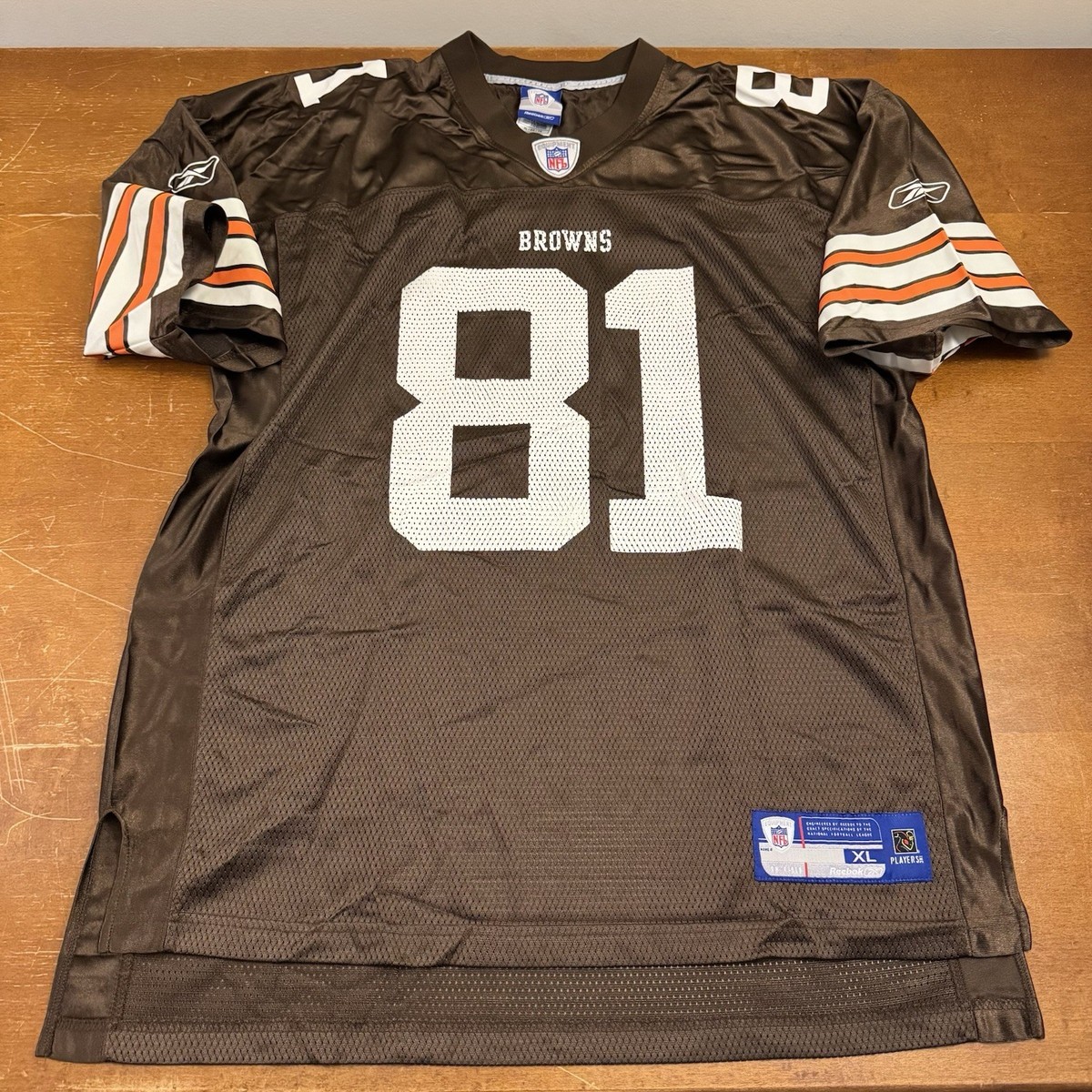 Cleveland Browns Jersey Mens Extra Large Bryant #81 NFL Reebok | eBay