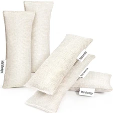 12 Pack Bamboo Charcoal Shoe Deodorizer Bags，Shoe Odor Eliminator,Charcoa