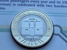 TWO POUND £2 COIN LONDON UNDERGROUND TRAIN 2 2013 BRILLIANT UNCIRCULATED BU UNC