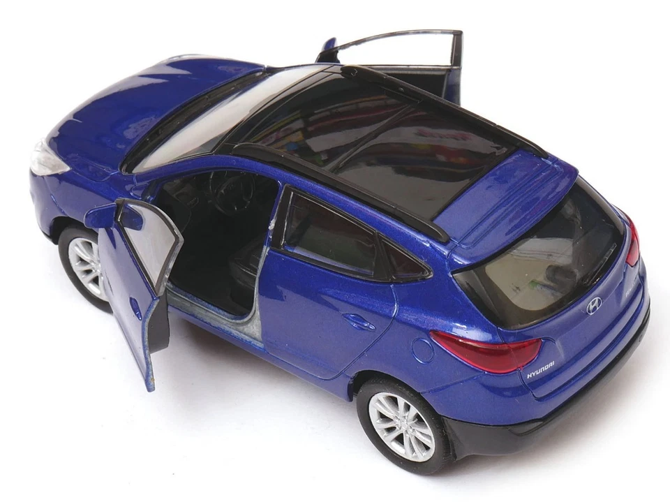 Welly Hyundai Tucson IX 35 фиолетовый металлик 1:34 1:39 масштаб автомобиля США пошлины оплачены - Изображение 3 из 4