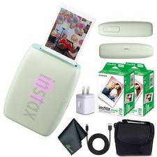 FUJIFILM INSTAX MINI LINK 3 Smartphone Printer Sage Green 40 Instant Film