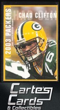 Chad Clifton 2003 Green Bay Packers Police #12 Runzheimer | Racine County