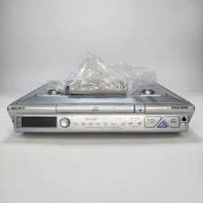 Sony Mega Bass Under Cabinet Radio FM AM CD Kitchen Clock Radio ICF-CD543RM