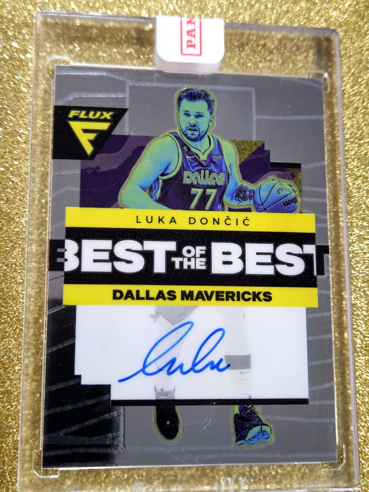 2022-23 Panini Flux Luka Doncic #BBS-LKD Best Of The Best Signatures Auto SEALED view 6