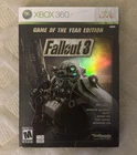Fallout 3 Game of the Year Edition, Xbox 360, CIB+Game Sleeve, Tested and Works!