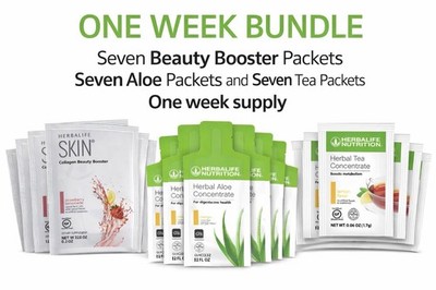 Herbalife 1 Week Supply Nutritional Supplement Drink Mix