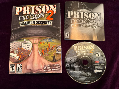 Prison Tycoon 2: Maximum Security (PC, 2006)