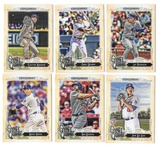 2017 Topps Gypsy Queen (1-300) - LOS ANGELES DODGERS Team Set 