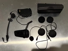 Cardo Packtalk Black Special Edition Bluetooth Intercom USED