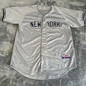 Majestic New York Yankees Baseball Jersey Size 54 Authentic Collection Gray No 3