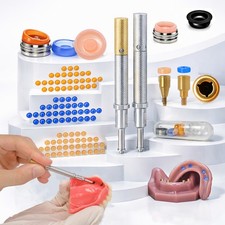 US Dental Zest Locator Retention Caps 0.8/1.2/2.4lbs  Core Tool Kit Overdenture