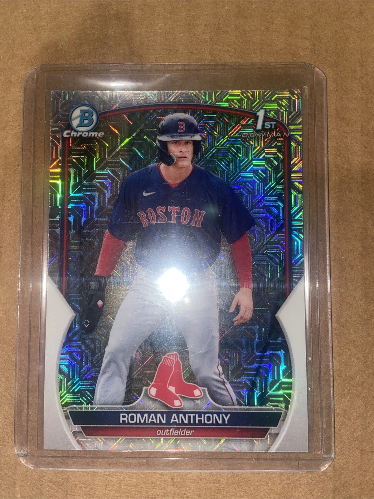 Roman Anthony 2023 Bowman Chrome #BCP-71 Mega Refractor 1st RC