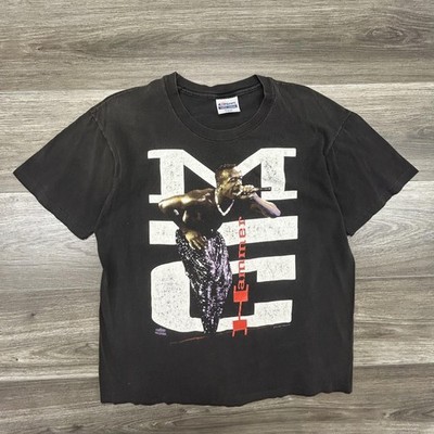 Vintage MC Hammer Shirt Mens Large Black Rap Hip Hop Single Stitch 1991 90s USA