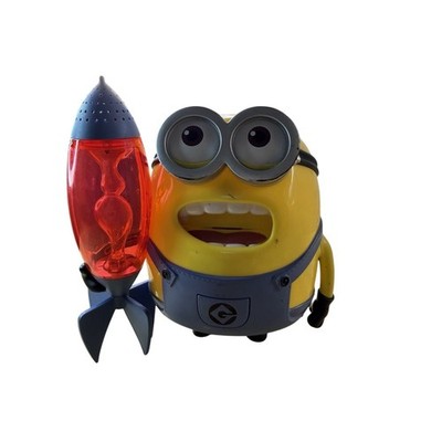 Minions Rocket Bubble Machine Tech 4 Kids Despicable Me Toy Model 40700