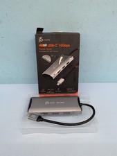 j5create 4k60 Elite USB C 10Gbps Travel Dock Space Grey JCD392