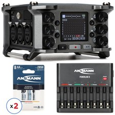 Zoom F6 Multitrack Field Recorder with Rechargeable Battries