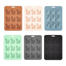 Easy to Clean Ice Ball Molds Cats Shape Kitchen Tool Easy Releasing Ice Tray