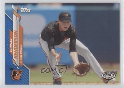 2020 Topps Pro Debut Blue 88/150 Gunnar Henderson #PD-171 o7m