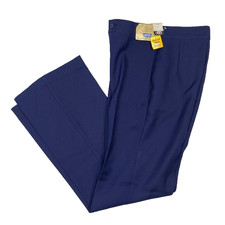 Deadstock Vintage Levi's Navy Blue Straight Leg Trouser Pants 25113 9519 Size 12