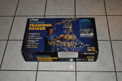 K'NEX Sealed Hyperspace Training Tower Open Box Model Number 63147  Motor 1997