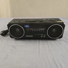 Vintage Panasonic RC-X210A Alarm Clock Boombox AM/FM Radio TESTED Working