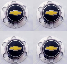 4x 6 Lug 15 15x8 Rally Wheel Center Hub Caps For Chevrolet Chevy Gmc Truck