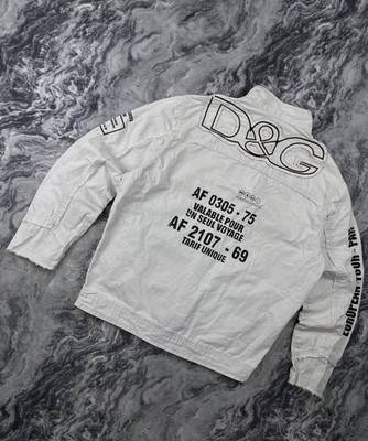 Dolce & Gabbana ホワイトジャケット archive 中古・古着通販】DOLCE & GABBANA (ドルチェ＆ガッバーナ) 中綿