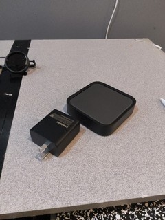 Samsung SmartThings station hub. With thirty five watt watt charger