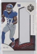 2016 Limited Rookie Phenoms Jersey Spotlight Silver 48/49 Sterling Shepard 00ht